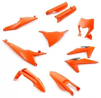 Kit de plasticos KTM EXC 2024 naranjas