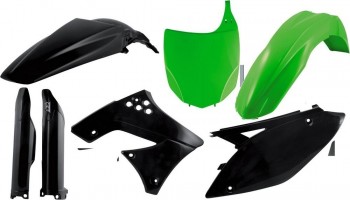 Kit plasticos Kawasaki KX250F 2009-2012 completo replica original