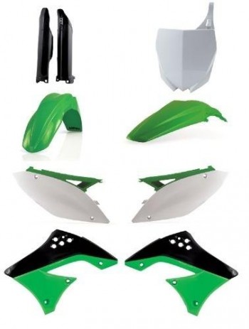 Kit plasticos Kawasaki KX450F 2009-2011 completo replica original