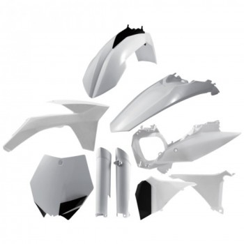 Kit plasticos KTM SX 2T 2011 blancos