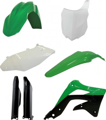 Kit plasticos Kawasaki KX450F 2013-2015 completo replica original