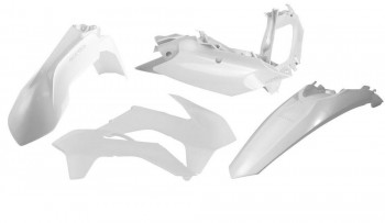 Kit plasticos KTM EXC 14-16 Blancos