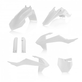 Kit plasticos KTM SX 65 2016-2018 blancos