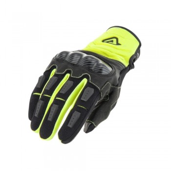 Guantes Acerbis Carbon G 3.0 Amarillo-Negro CE