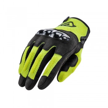 Guantes Acerbis Ramsey MY Ventilados Negro-Amarillo CE