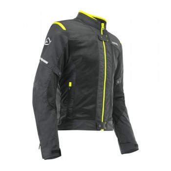 Chaqueta Acerbis Ramsey man Vented Negro-Amarillo CE