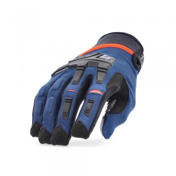 Guantes Acerbis X-Enduro Azul-Naranja CE