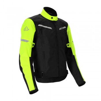 Chaqueta Acerbis X-Street man Negro-Amarillo fluor