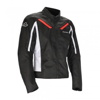 Chaqueta Acerbis X-Mat man Negro-Rojo