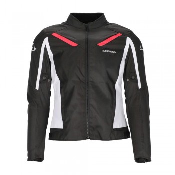 Chaqueta Acerbis X-Mat lady Negro-Rosa