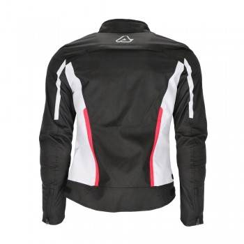 Chaqueta Acerbis X-Mat lady Negro-Rosa