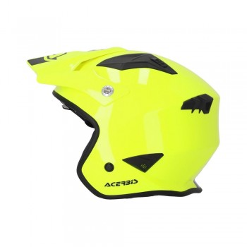 Casco Acerbis Jet Aria Amarillo Fluor