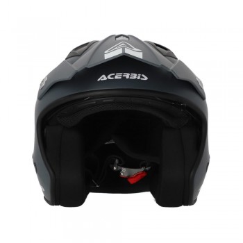 Casco Acerbis Jet Aria Gris oscuro mate