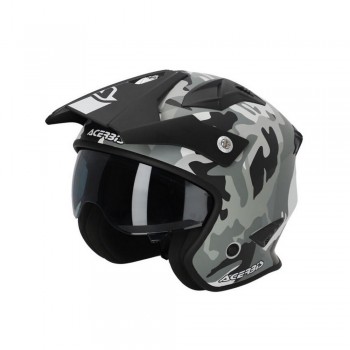 Casco Acerbis Jet Aria Camo-Marron