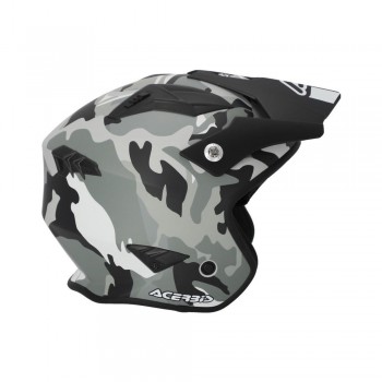 Casco Acerbis Jet Aria Camo-Marron