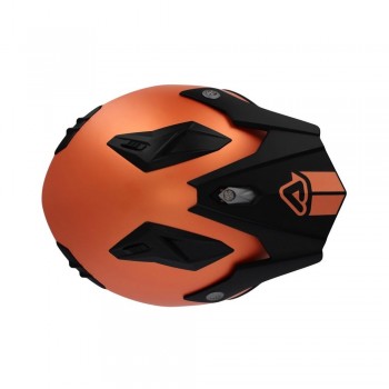 Casco Acerbis Jet Aria Metallic Naranja