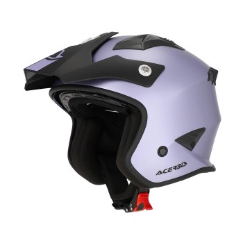 Casco Acerbis Jet Aria Metallic Violeta