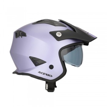 Casco Acerbis Jet Aria Metallic Violeta