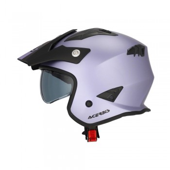 Casco Acerbis Jet Aria Metallic Violeta