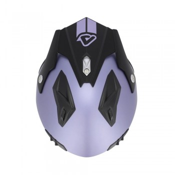 Casco Acerbis Jet Aria Metallic Violeta