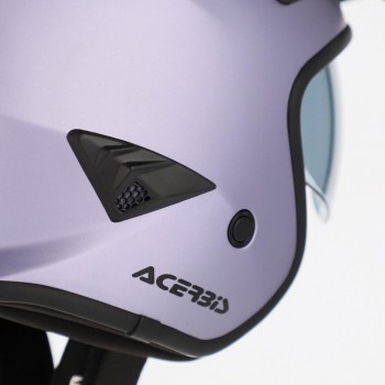 Casco Acerbis Jet Aria Metallic Violeta