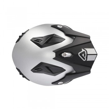 Casco Acerbis Jet Aria Metallic Plata