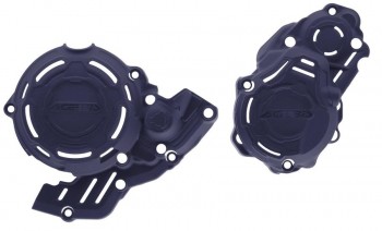 Protectores de motor Acerbis X-POWER KTM EXC-F 250/350 2024-2025 azul