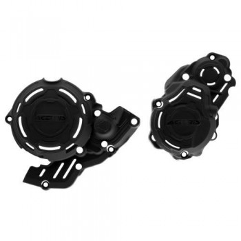 Protectores de motor Acerbis X-POWER KTM EXC-F 250/350 2024-2025 negro