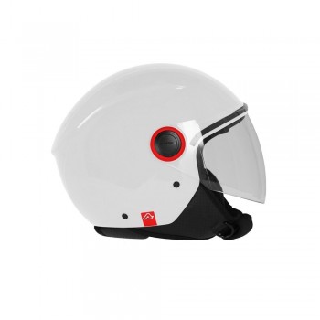 Casco Acerbis Jet Brezza Blanco brillo