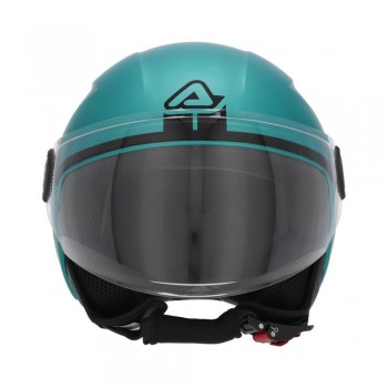 Casco Acerbis Jet Brezza Metallic Turquesa