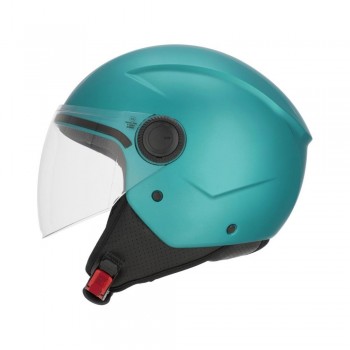 Casco Acerbis Jet Brezza Metallic Turquesa