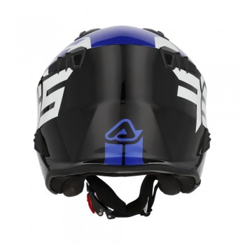 Casco Acerbis Jet Aria Graphic Negro-Azul