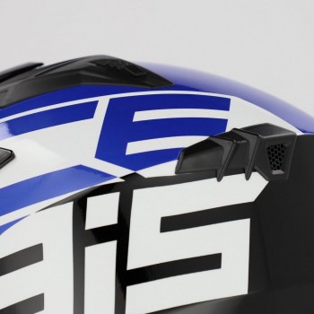 Casco Acerbis Jet Aria Graphic Negro-Azul