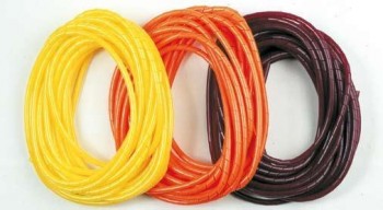 Rollo Funda espiral de plastico para cables C/naranja