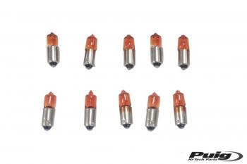 Bombilla intermitente racing 12V/23W naranja