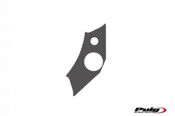 Adhesivo protector tija superior horquilla Yamaha YZF-R6 1999-2001 simil carbono