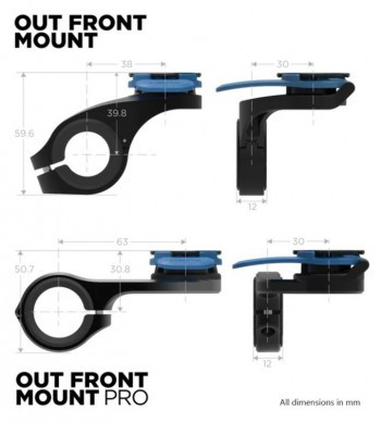 Soporte delantero para bicicletas Quad Lock