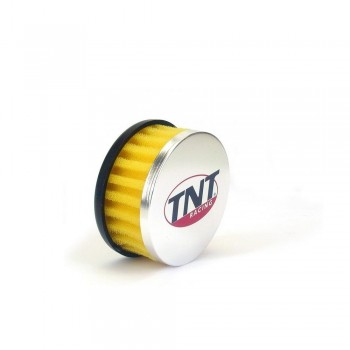 Filtro potencia TNT minimoto amarillo (cogida 28 y 35mm)