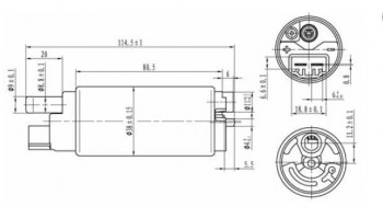 Bomba gasolina Ducati Monster, Suzuki Burgman 250-400cc  RMS