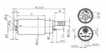 Bomba gasolina Aprilia, Gilera, Malagutti, Peugeot, Piaggio, Vespa   RMS  (640516)