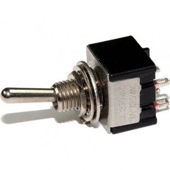 Interruptor Clic-Clac 2 posiciones universal con cables