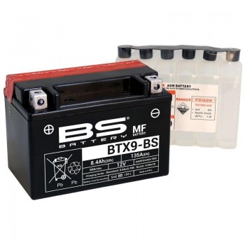 Batería BS Battery YTX9-BS