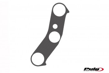 Adhesivo protector tija superior horquilla Yamaha YZF-R1 2002-2003 simil carbono