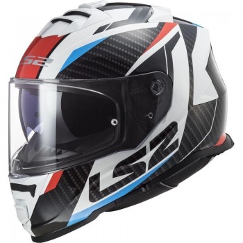 Casco LS2 FF800 Storm II Racer Rojo-Azul