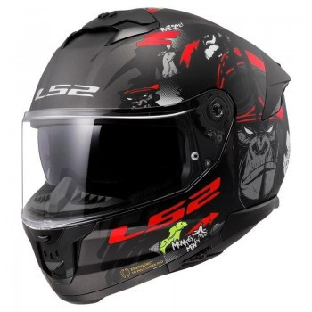 Casco LS2 FF808 Stream II Angry Monkey