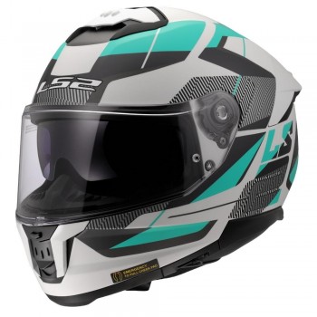 Casco LS2 FF808 Stream II Road Azul claro-Gris