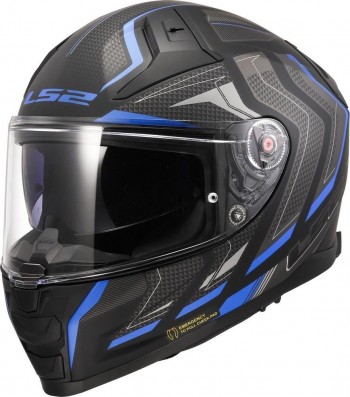 Casco LS2 FF811 Vector II Alizer Negro-Azul