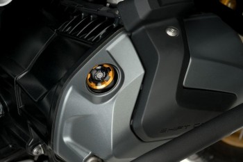 Tapon llenado aceite motor BMW R1200/1250GS, R NineT, R12 nineT, R1200/1250R /RS color oro