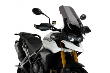 Cupula Triumph Tiger 850 Sport, 900 2020-2024 Puig Touring ahumada oscura