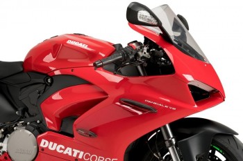 Alerones downforce laterales Race Ducati Panigale V2, V4, V4S, Supersport 950/S rojos